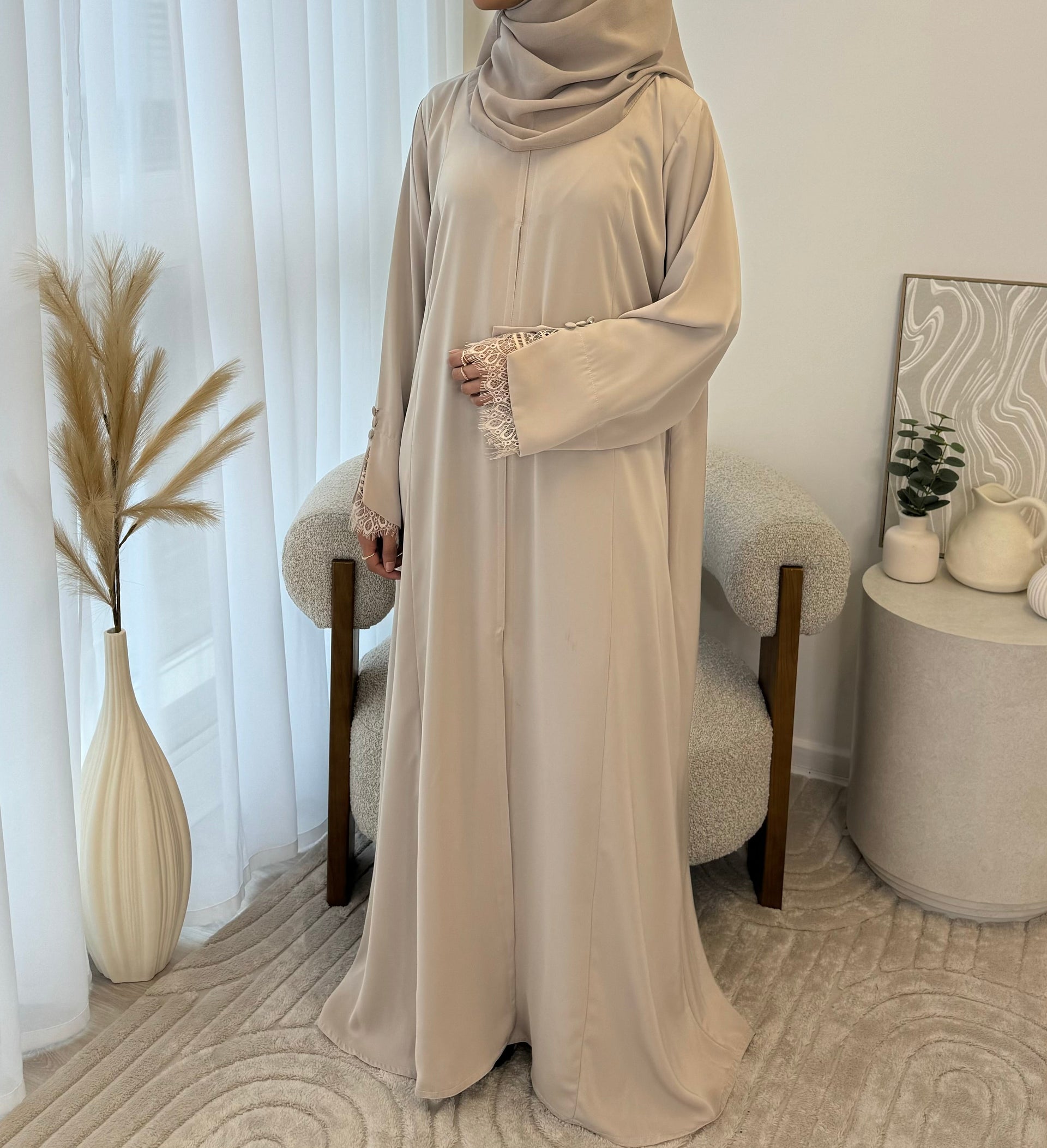 Anna Abaya (beige)