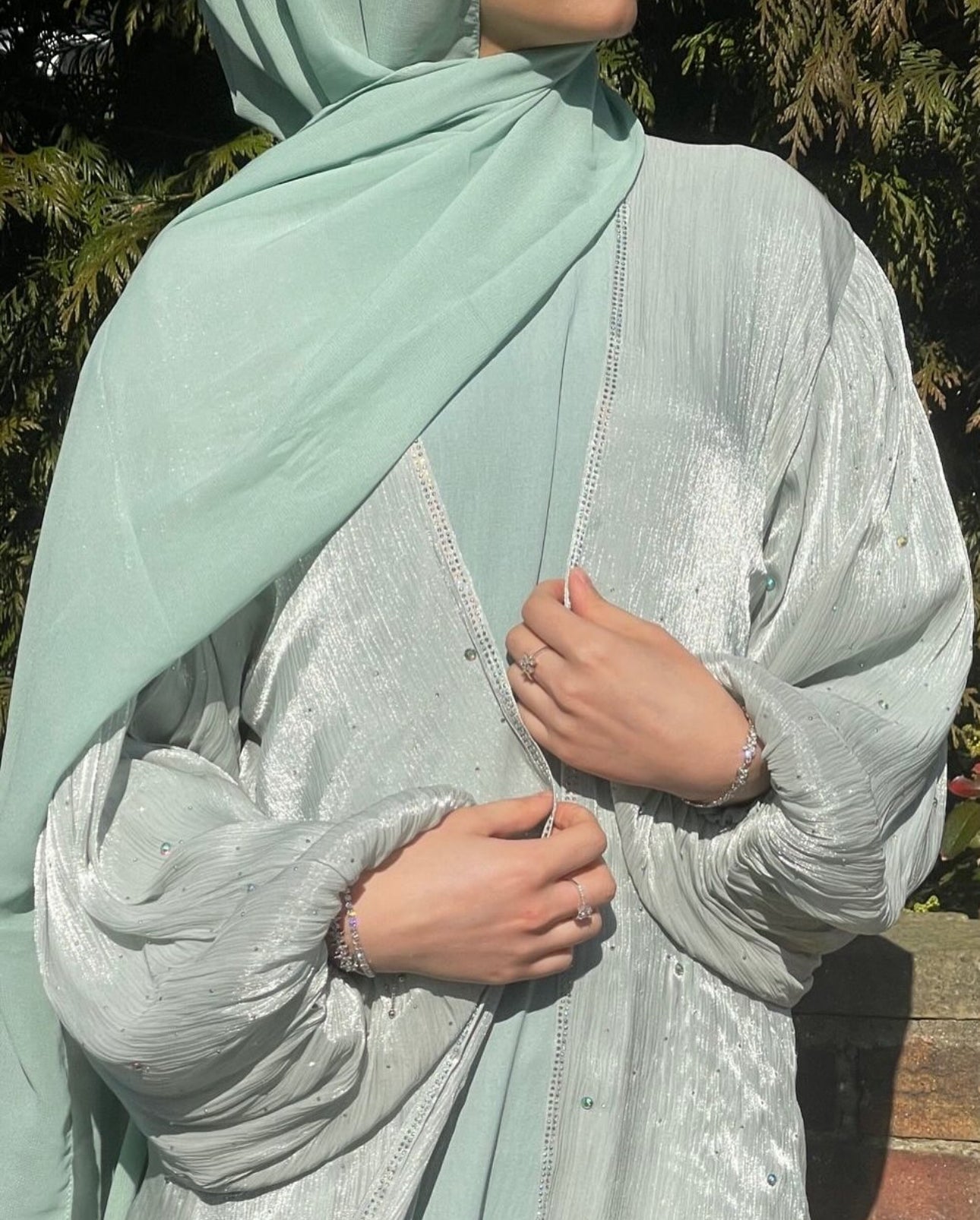 Crystal Abaya (Sage)