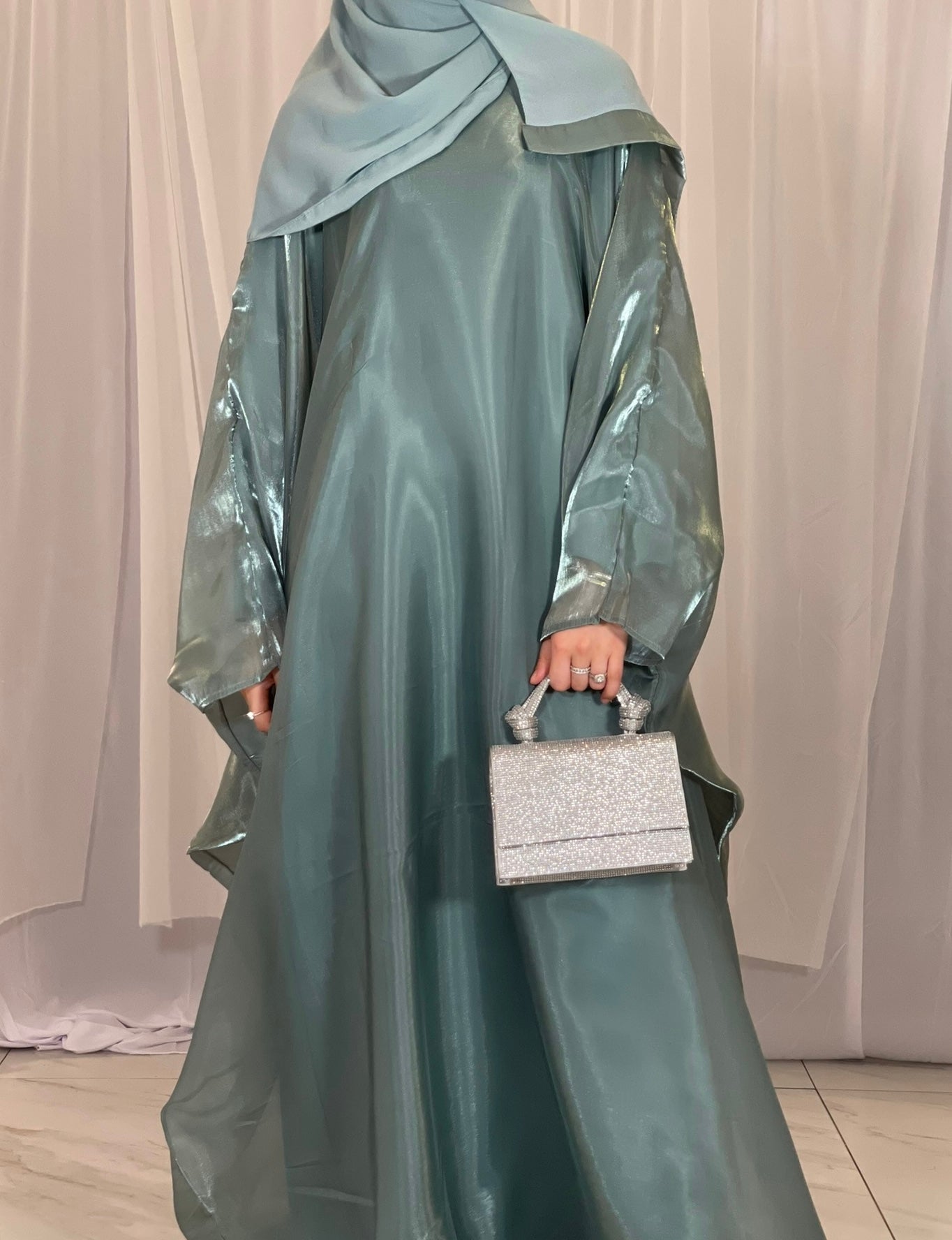 Layla Abaya (Blue)