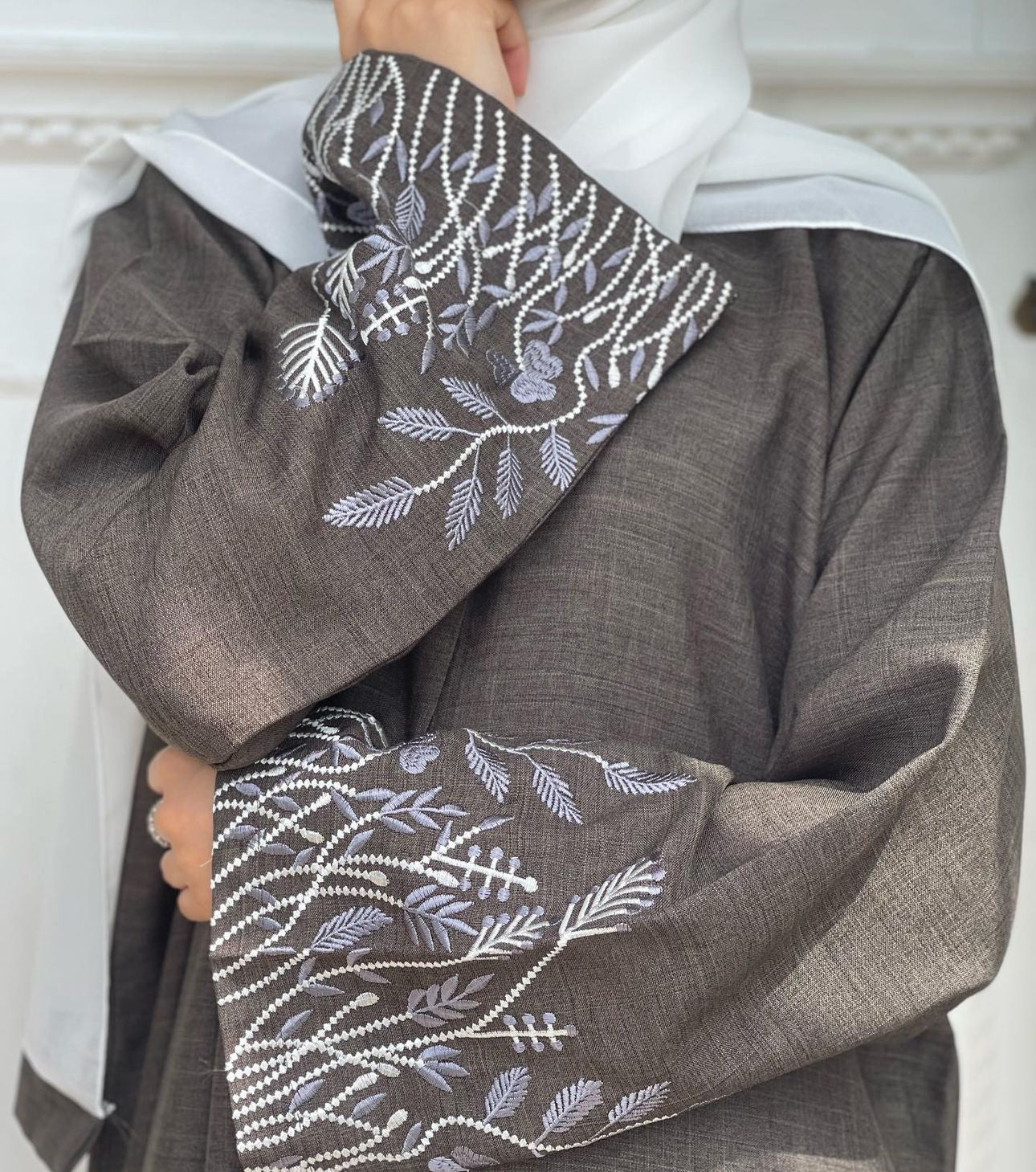Riz Abaya - Grey
