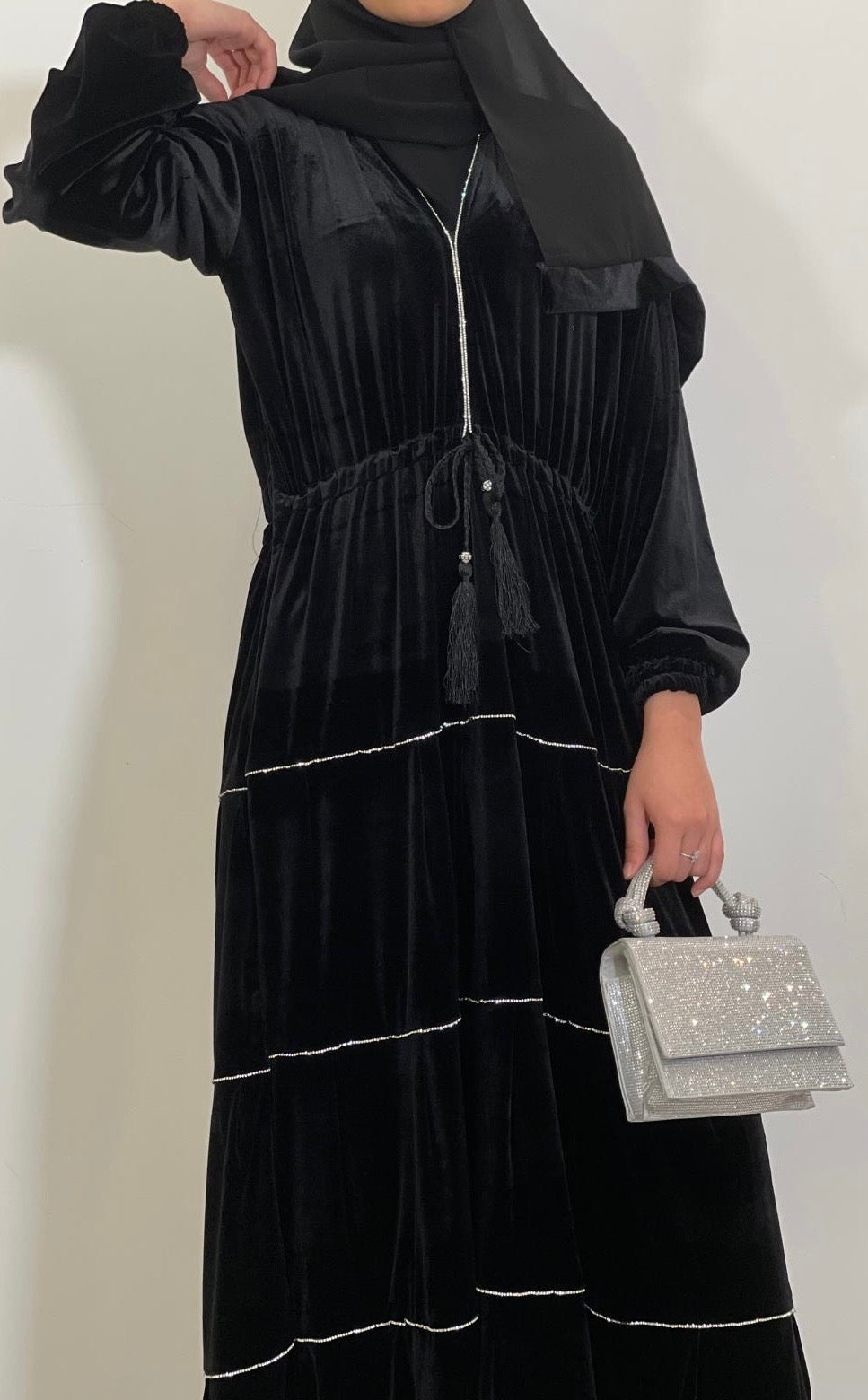 Velvet Dress - Black